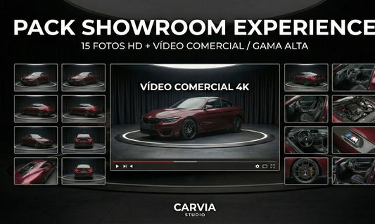 Pack "Showroom Experience" (15 Fotos + Vídeo Spot)